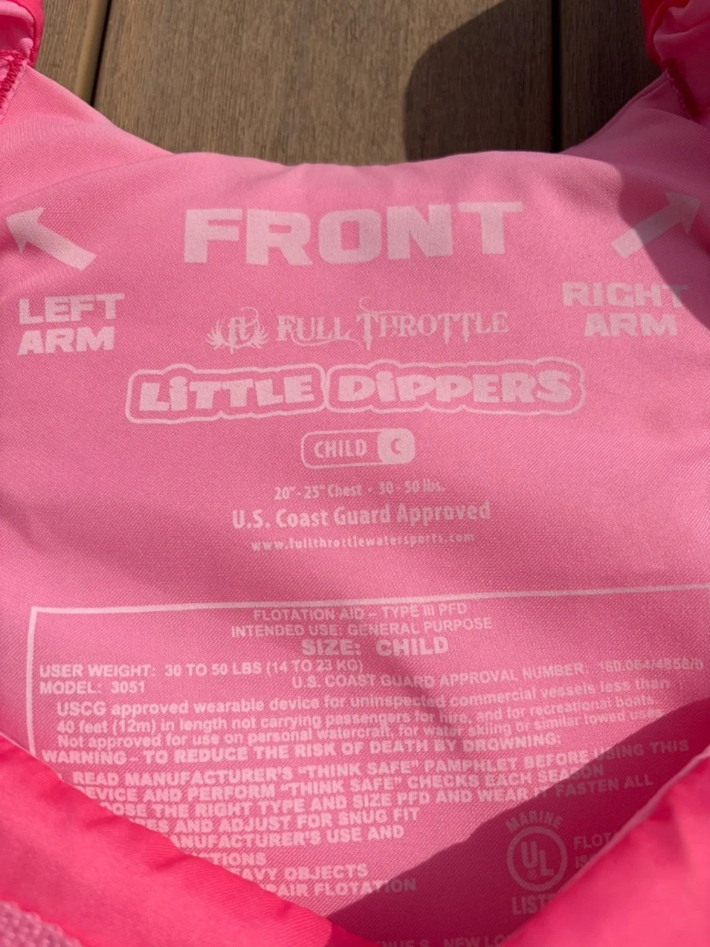 Little Dippers Swim Vest